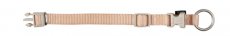 Premium halsband, L/XL: 40-65 cm/25 mm, beige