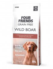 Four Friends Grain Free Wild Boar 12 kg