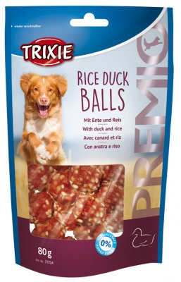 Rice Duck Balls 80g Hungodis från Trixie