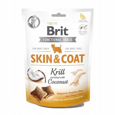 Brit Functional Snack Skin and Coat Krill