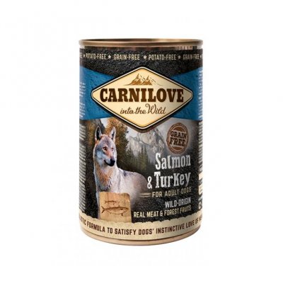 Carnilove Wild Meat Lax & Kalkon 400g Våtfoder