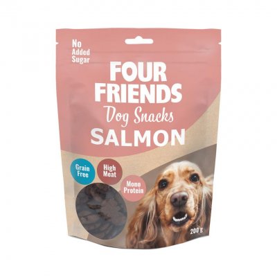 Four Friends Dog Snacks Salmon