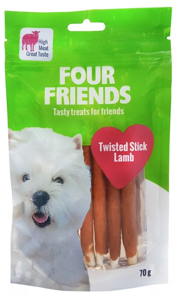 Four Friends Twisted Stick Lamb 7 Pack