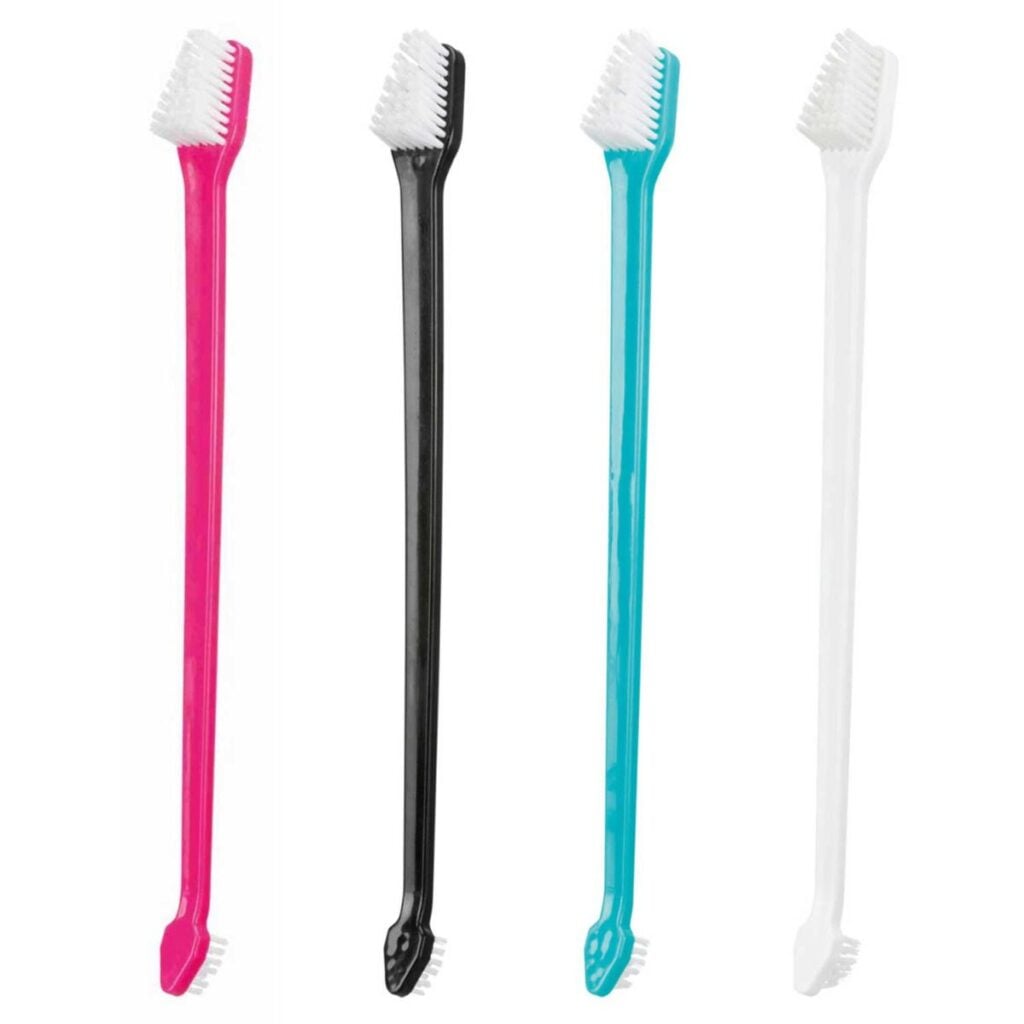 Trixie Tandborstset plast 4-pack