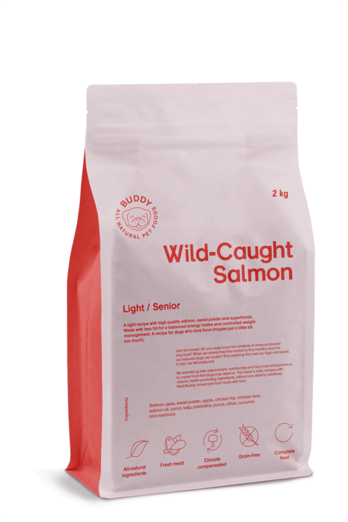 Buddy Pet Foods Wild Caught Salmon Senior 2kg