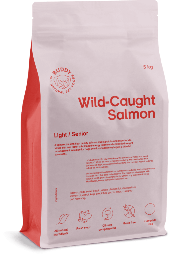 Buddy Pet Foods Wild Caught Salmon Senior 5 kg