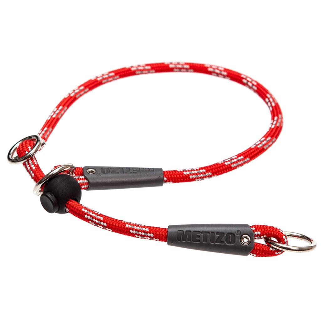 Metizo Retrieverhalsband, Röd