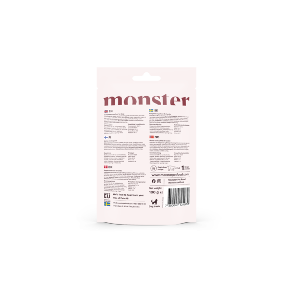 Monster treats pork & peanut butter (1) Monster treats pork & peanut butter (1)