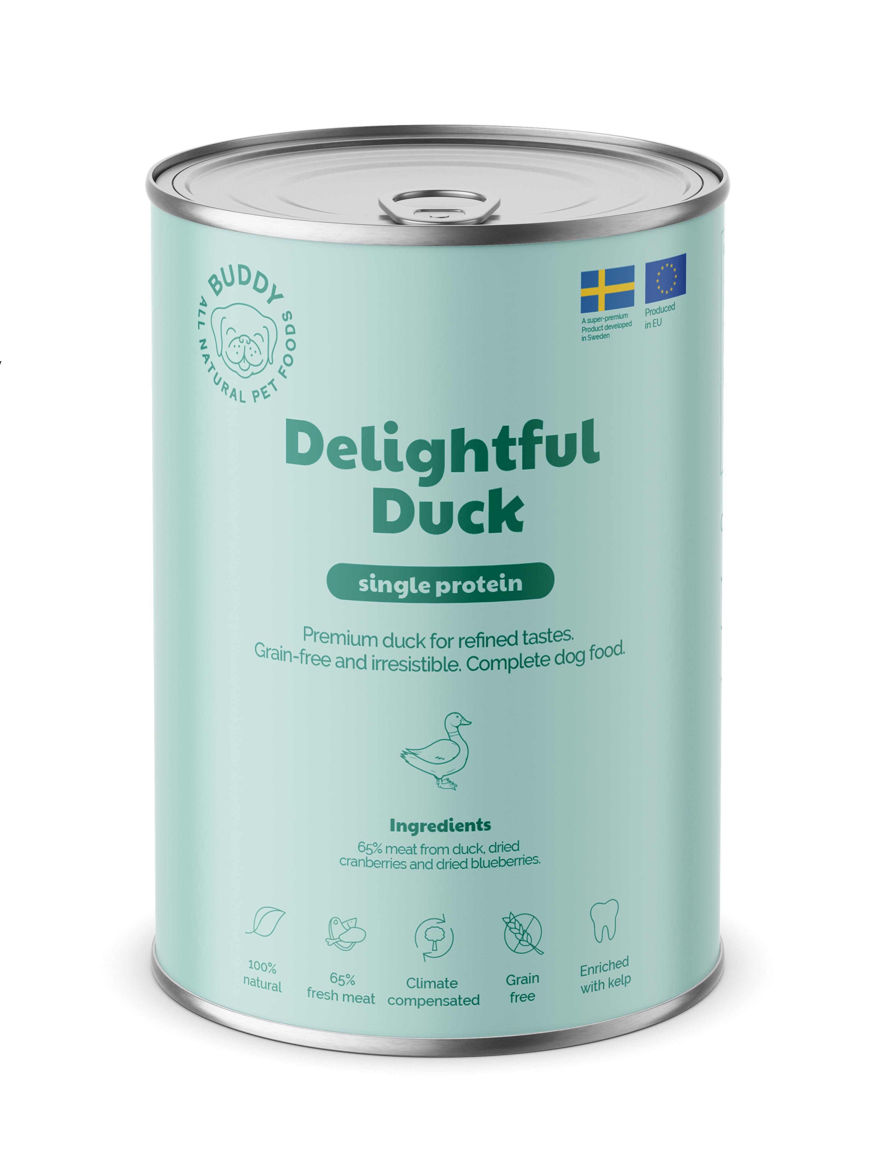Buddy Pet Foods Delightful Duck 400g